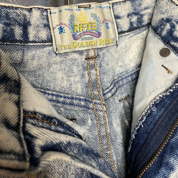 Vintage Rifle Jeans - Acid Wash - High Waisted Mom Jean - Picture 3 of 5